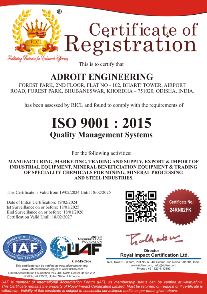 ISO CERTIFICATION